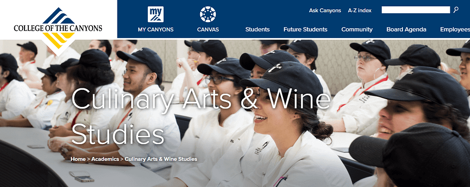 Culinary Arts | Baking & Pastry | Wine Studies