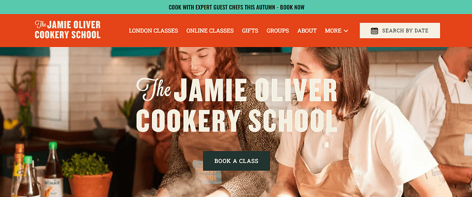 Jamie Oliver Cookery School | Cooking Classes in London