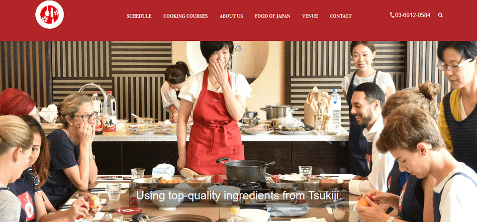 Japanese Cooking School In Tokyo