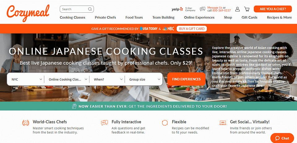 ONLINE JAPANESE COOKING CLASSES