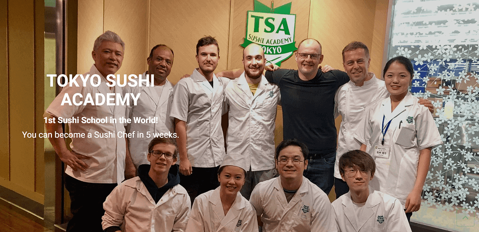 Sushi and Japanese cuisine school